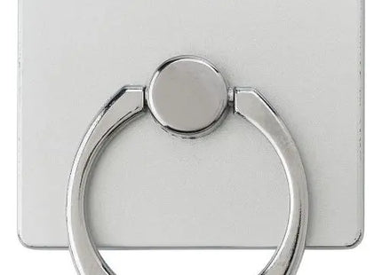 Lizzie Handyhalter aus robustem ABS-Kunststoff in Silberfarbe – Perfekt für unterwegs TK Gruppe® Grosshandel 