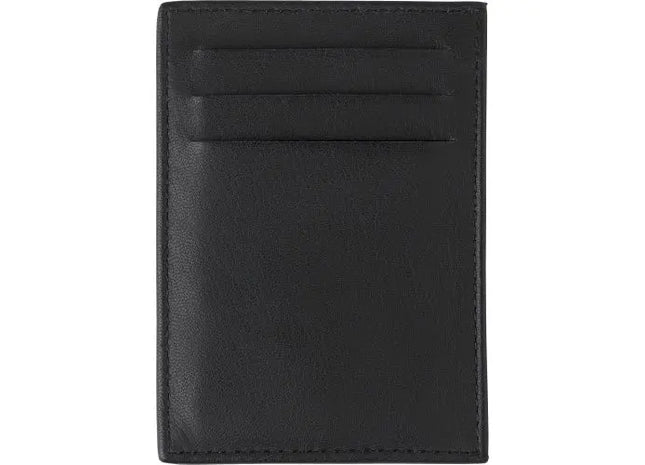 Logan Spaltleder Kreditkartenbörse - Schwarz, Elegant, Praktisch TK Gruppe® Grosshandel 