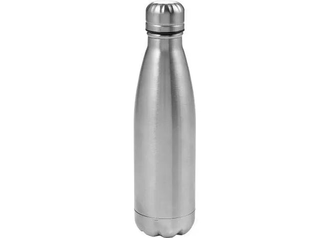 Lombok Edelstahl-Trinkflasche, Doppelwandig - Silber, 750 ml TK Gruppe® Grosshandel 