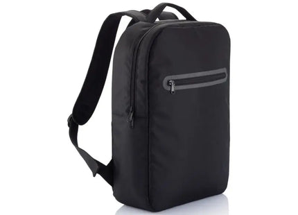 London Urban Laptop-Rucksack, PVC-frei, Elegant - Schwarz TK Gruppe® Grosshandel 