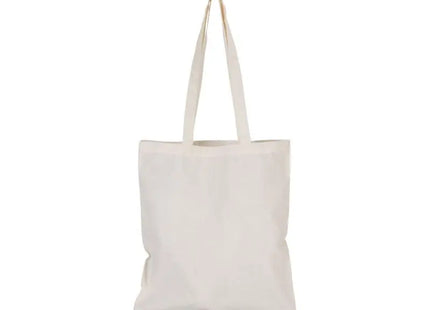 Longish Beige Baumwolltasche, Lang & Vielseitig, Umweltfreundlich TK Gruppe® Grosshandel 