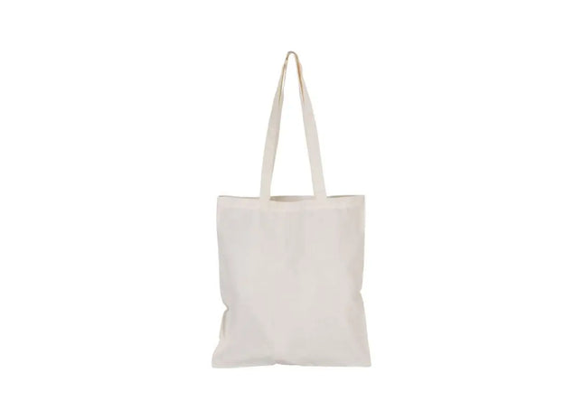 Longish Beige Baumwolltasche, Lang & Vielseitig, Umweltfreundlich TK Gruppe® Grosshandel 