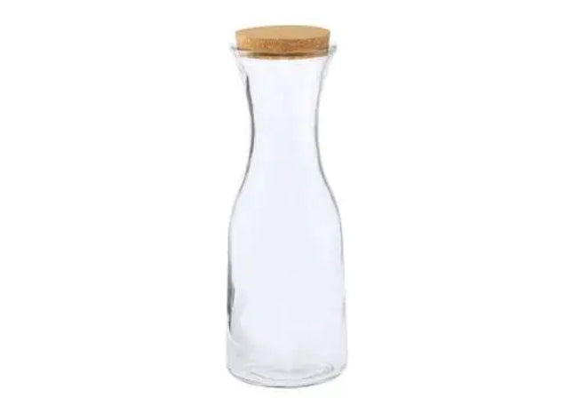 Lonpel Transparente Karaffe mit natürlichen Akzenten – Eleganz im Alltag TK Gruppe® Grosshandel 