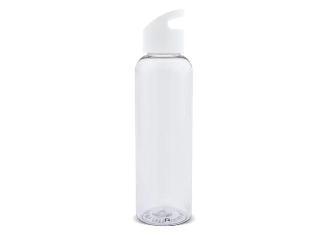 Loop Transparente R-PET Trinkflasche, 600ml - Öko-Klar & Weiß TK Gruppe® Grosshandel 