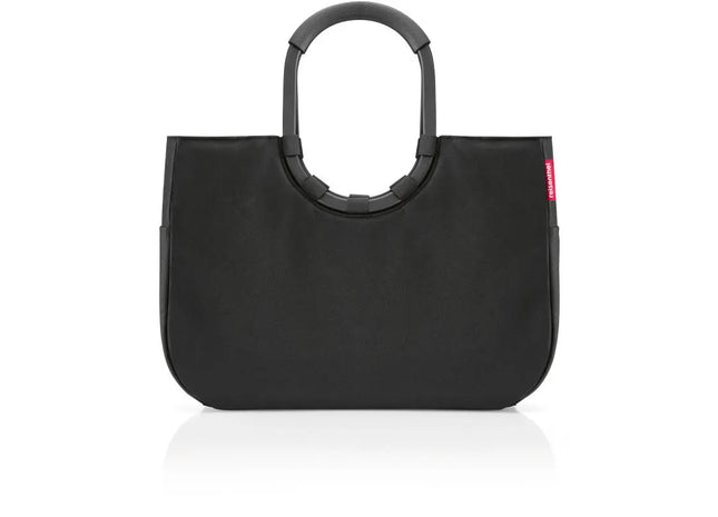 Loopshopper L Frame - Black Stilvolle und geräumige Einkaufstasche TK Gruppe® Grosshandel 