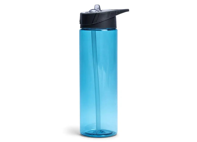 Lord Nelson Wasserflasche mit Strohhalm 700ml - hellblau, BPA-frei, ideal für Sport und Outdoor TK Gruppe® Grosshandel 