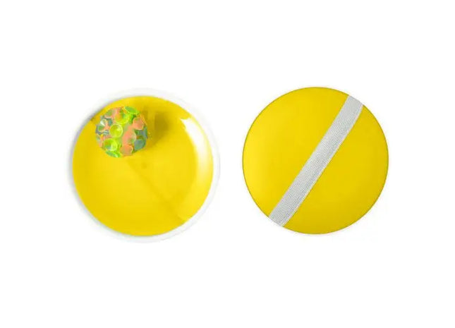 Lottie Ballspiel-Set in Gelb - Dynamisches Freizeitspiel für Aktivität im Freien TK Gruppe® Grosshandel 