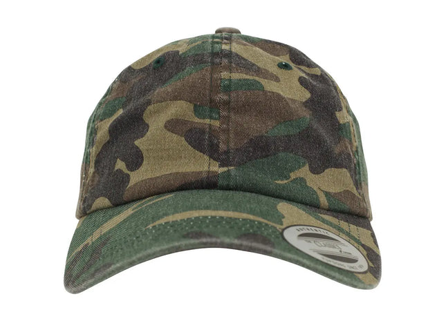 Low Profile Camo Washed Cap TK Gruppe® Grosshandel 