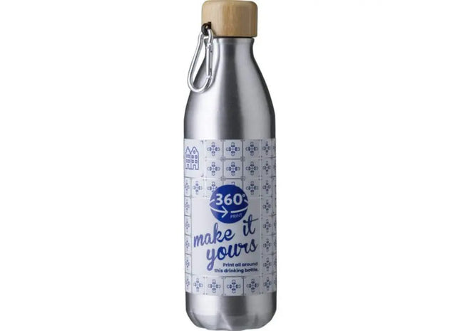 Lucetta's Aluminium Wasserflasche: Leicht, Langlebig und Umweltfreundlich für Unterwegs und Outdoor-Aktivitäten TK Gruppe® Grosshandel 