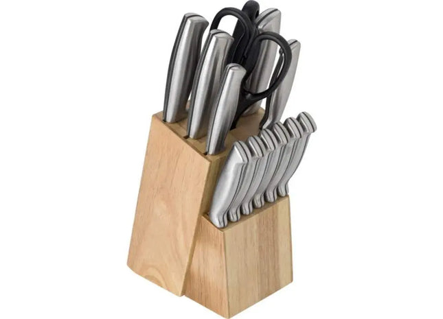 Lucille Holz-Messerblock: Stilvoll & Funktionell TK Gruppe® Grosshandel 