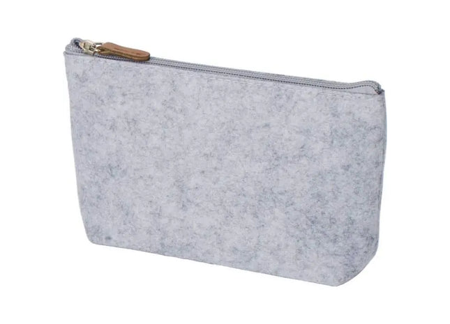 Lucy rPET-Filz Kosmetiktasche – Stilvoll & Umweltbewusst Organisiert TK Gruppe® Grosshandel 