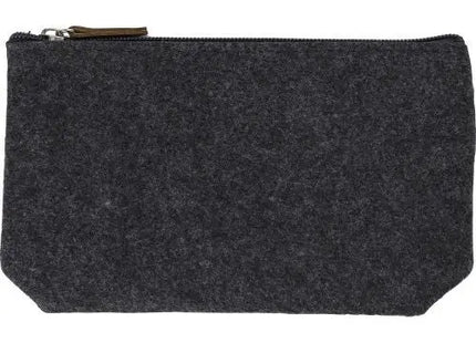 Lucy rPET-Filz Kosmetiktasche in Grau - Öko-Freundlich & Chic, 100 Zeichen TK Gruppe® Grosshandel 