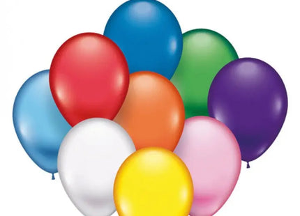 Luftballons 10 Stück, Durchmesser 22cm, Bunt für Feste TK Gruppe® Grosshandel 