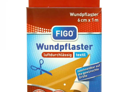 Luftdurchlässige Wundauflage, 100x6 cm - Hautfreundliches Verbandmaterial TK Gruppe® Grosshandel 
