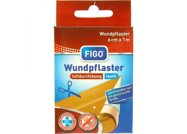 Luftdurchlässige Wundauflage, 100x6 cm - Hautfreundliches Verbandmaterial TK Gruppe® Grosshandel 