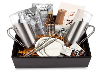 Lumumba Geschenkset - Köstliches Kakao-Rum-Genusserlebnis für Erwachsene TK Gruppe® Grosshandel 