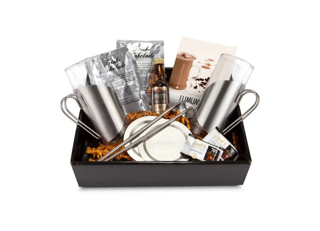 Lumumba Geschenkset - Köstliches Kakao-Rum-Genusserlebnis für Erwachsene TK Gruppe® Grosshandel 