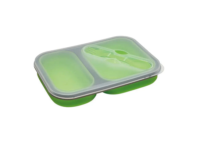 Lunch Set REFLECTS-SILLIAN L - Hellgrün Praktisch & Stilvoll Optimale Mahlzeitenaufbewahrung TK Gruppe® Grosshandel 