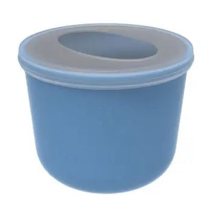 Lunchpot ToGo, 650 ml – Behagliches Blau, Transparent TK Gruppe® Grosshandel 