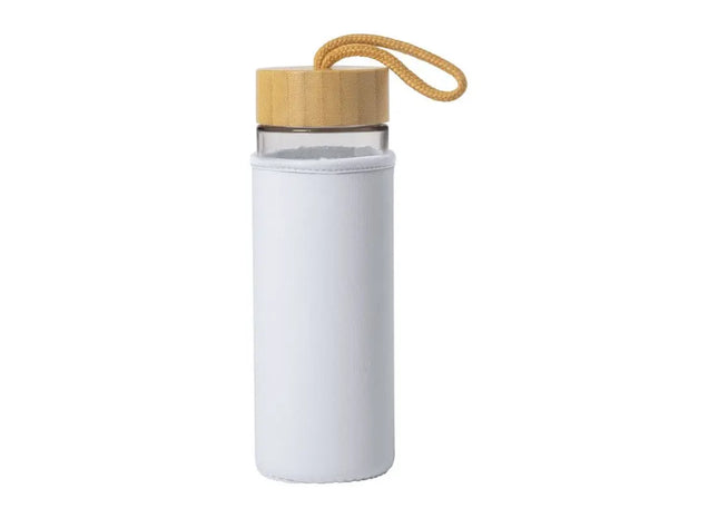 Lurok Elegante Wasserflasche, 530ml, Reinweiß TK Gruppe® Grosshandel 