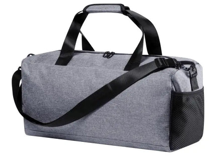 Lutux Sporttasche - grau, stilvoll und robust, ideal für Fitness und Reisen TK Gruppe® Grosshandel 