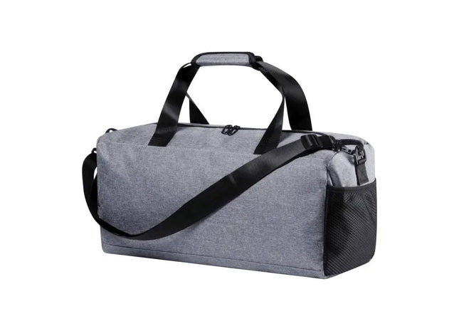Lutux Sporttasche - grau, stilvoll und robust, ideal für Fitness und Reisen TK Gruppe® Grosshandel 