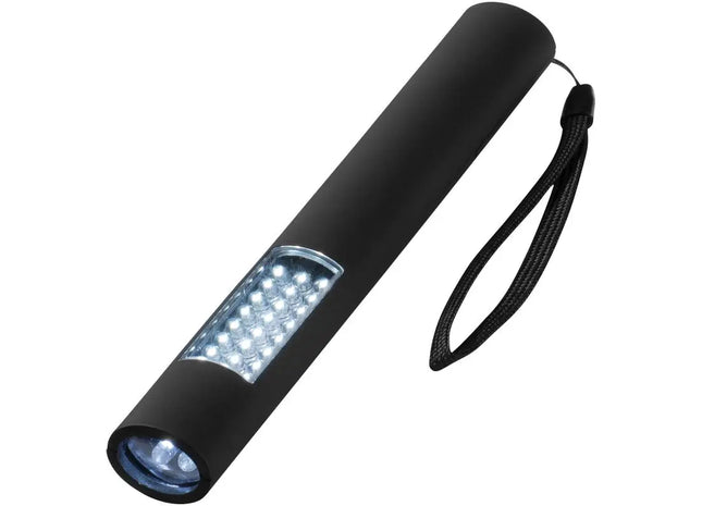 Lutz Magnet Taschenlampe mit 28 LEDs - Schwarz Starke, magnetische Beleuchtung für vielseitigen Einsatz TK Gruppe® Grosshandel 