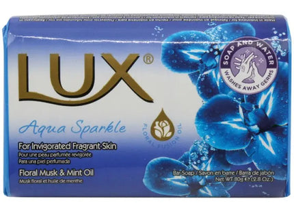 Lux Seife Aqua Sparkle, 80g, Erfrischende Feuchtigkeitsformel TK Gruppe® Grosshandel 