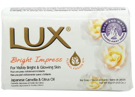 Lux Seife Bright Impress, 80g, Strahlende Hautpflegeformel TK Gruppe® Grosshandel 