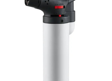 Lux Torch Jet-Flame Feuerzeug - Stilvolles und leistungsstarkes Feuerzeug in strahlendem Weiß TK Gruppe® Grosshandel 