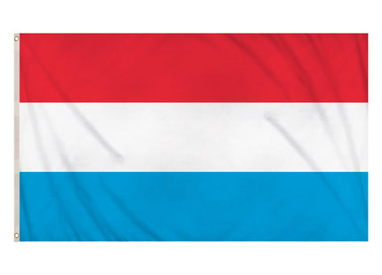 Luxemburgische Flagge, groß 5Ft x 3Ft, robust und wetterfest TK Gruppe® Grosshandel 