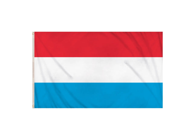 Luxemburgische Flagge, groß 5Ft x 3Ft, robust und wetterfest TK Gruppe® Grosshandel 