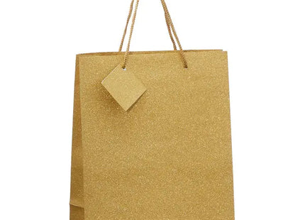 Luxuriöse Geschenkverpackung, Gold, Mittelgroß, Ca. 21x26cm TK Gruppe® Grosshandel 