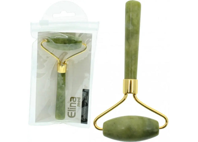 Luxuriöser Jade-Gesichtsmassageroller, 11cm x 6cm - Hautpflege-Accessoire TK Gruppe® Grosshandel 