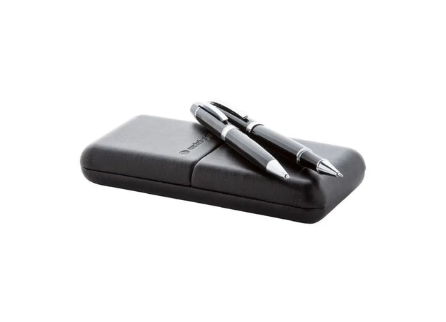Luxuriöses Quillan Kugelschreiber-Set in Schwarz - Eleganz & Präzision TK Gruppe® Grosshandel 