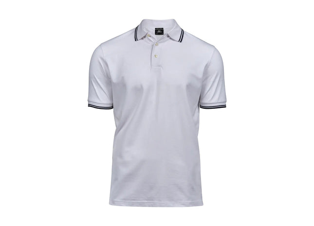 Luxury Stripe Stretch Polo TK Gruppe® Grosshandel 