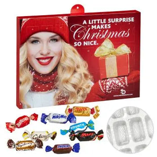 Luxus Adventskalender mit Celebrations Sortiment – Individuell bedruckt TK Gruppe® Grosshandel 