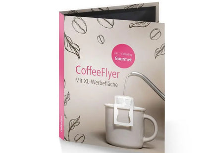 Luxus Gourmet CoffeeFlyer in Schwarz – Maßgefertigt & Stilvoll TK Gruppe® Grosshandel 