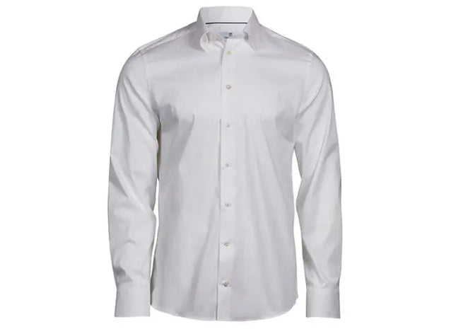Luxus Stretch-Hemd, Bequem & Elegant, Vielseitig Tragbar TK Gruppe® Grosshandel 