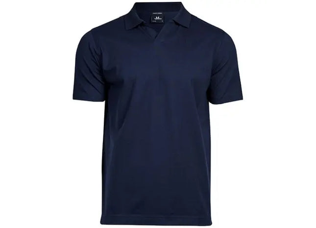 Luxus Stretch V-Ausschnitt Poloshirt - Modern und Komfortabel TK Gruppe® Grosshandel 