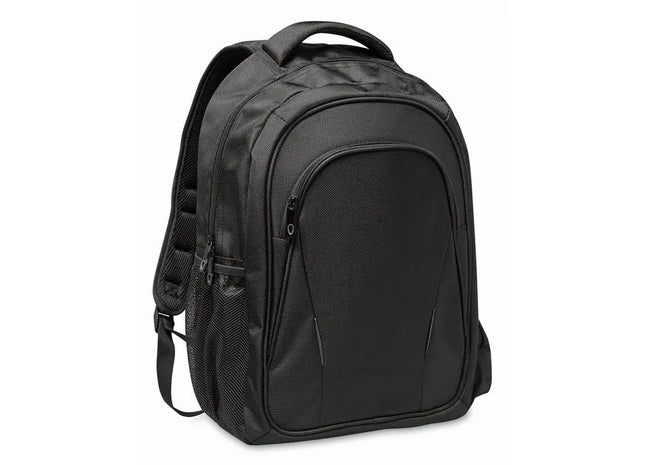 MACAU Laptop Rucksack - Schlank & Modern - Schwarz TK Gruppe® Grosshandel 