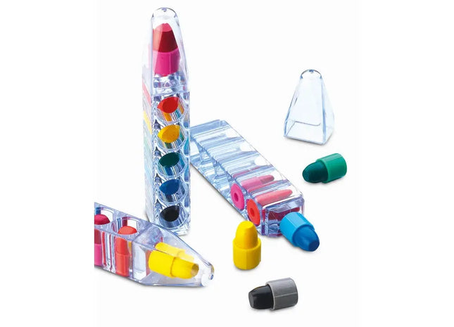 MAGIC Transparente Wachsmalkreide - Klar und farblos für einzigartige Effekte und kreative Designs TK Gruppe® Grosshandel 