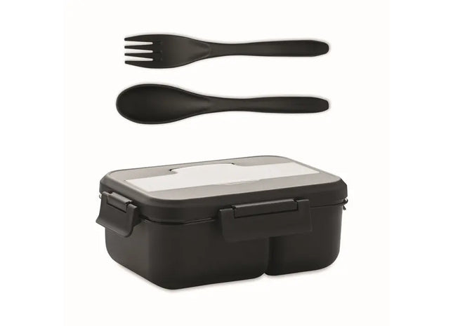 MAKAN Lunchbox Frischhaltebehälter PP - schwarz Robuster und stilvoller Lebensmittelbehälter TK Gruppe® Grosshandel 