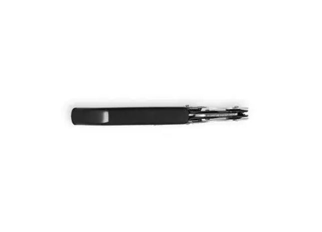 MALBEC Weinöffner aus Metall & PP - Robuster Korkenzieher in Schwarz TK Gruppe® Grosshandel 