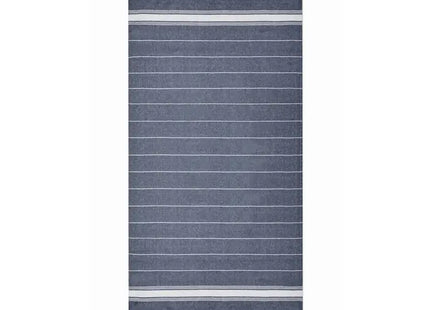 MALIBU Strandtuch in Blau – Stilvoller Begleiter für sonnige Tage TK Gruppe® Grosshandel 