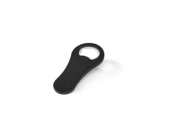 MALTE Bottle Opener - Sleek Black, Durable Alloy Cap Remover, 100 mm TK Gruppe® Grosshandel 