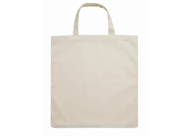 MARKETA + Beige Natur-Baumwoll-Einkaufstasche, Stilvoll & Öko TK Gruppe® Grosshandel 