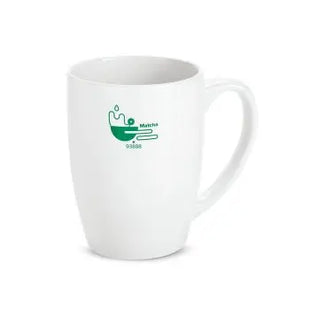MATCHA Porzellanbecher 350 ml - Weiß, Eleganter & Robuster Becher für Kaffee & Tee TK Gruppe® Grosshandel 