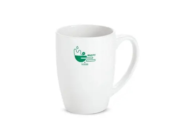 MATCHA Porzellanbecher 350 ml - Weiß, Eleganter & Robuster Becher für Kaffee & Tee TK Gruppe® Grosshandel 