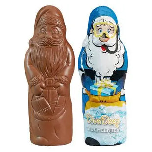 MAXI-Schoko-Weihnachtsmann - Hochwertiger Druck auf edler Verpackung TK Gruppe® Grosshandel 